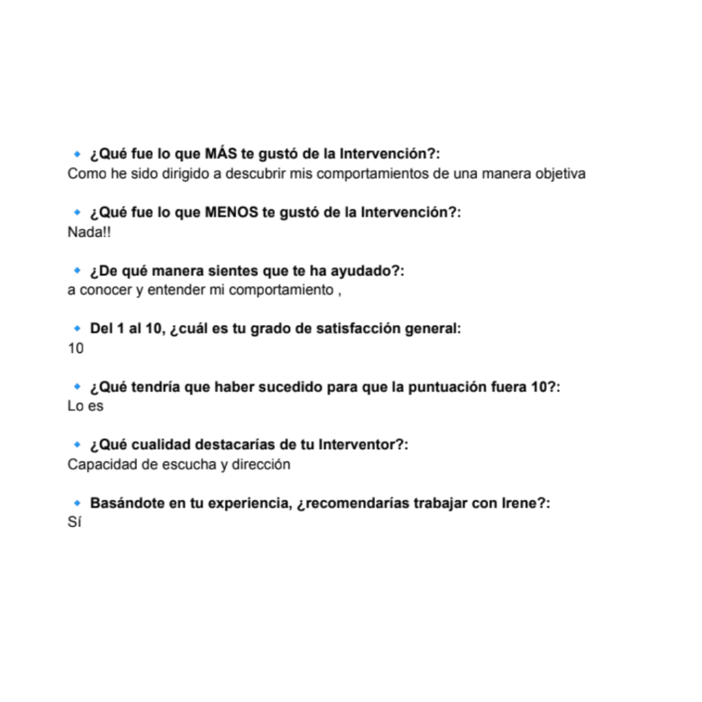 Testimonios 17