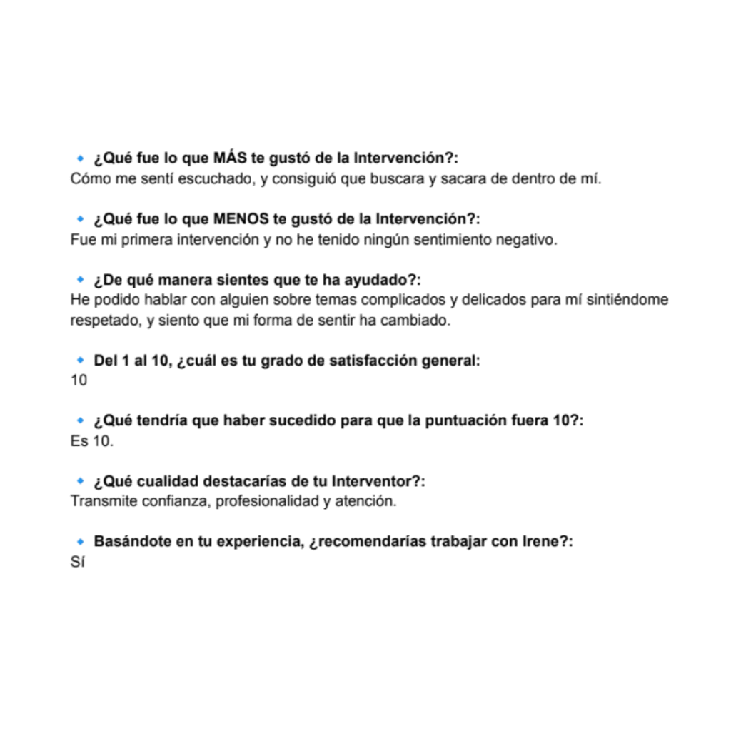 Testimonios 18