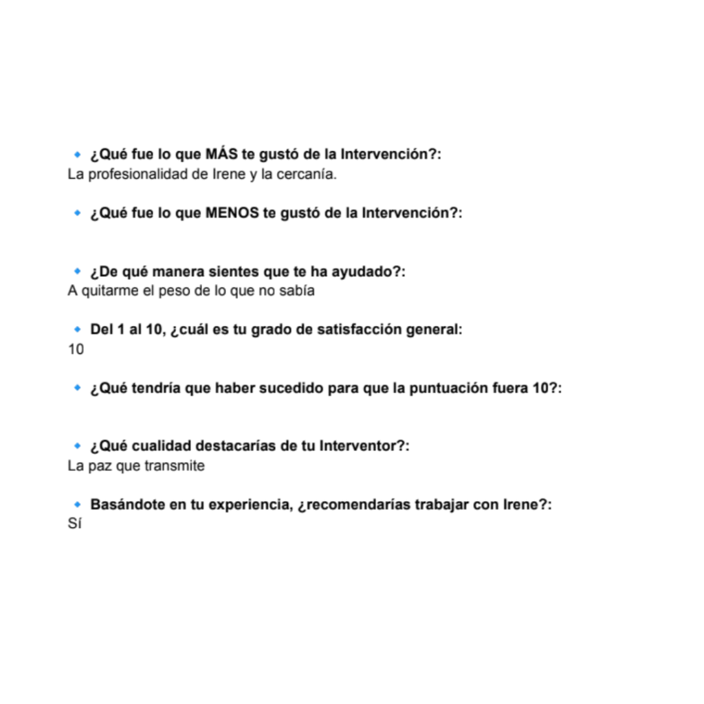 Testimonios 20